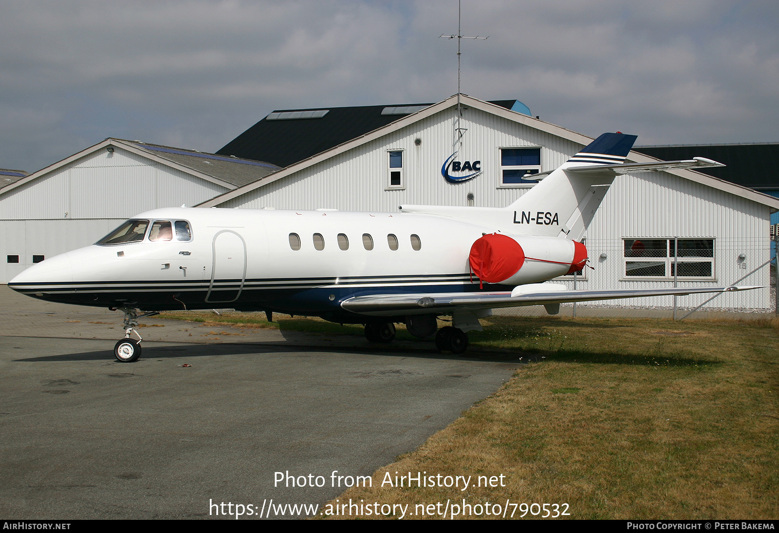 Aircraft Photo of LN-ESA | British Aerospace BAe-125-800 | AirHistory.net #790532