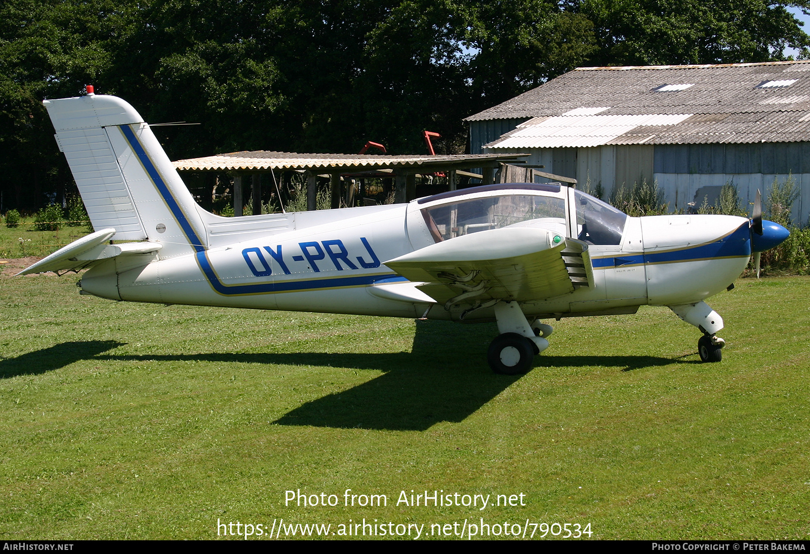 Aircraft Photo of OY-PRJ | Socata MS-893E Rallye 180GT | AirHistory.net #790534