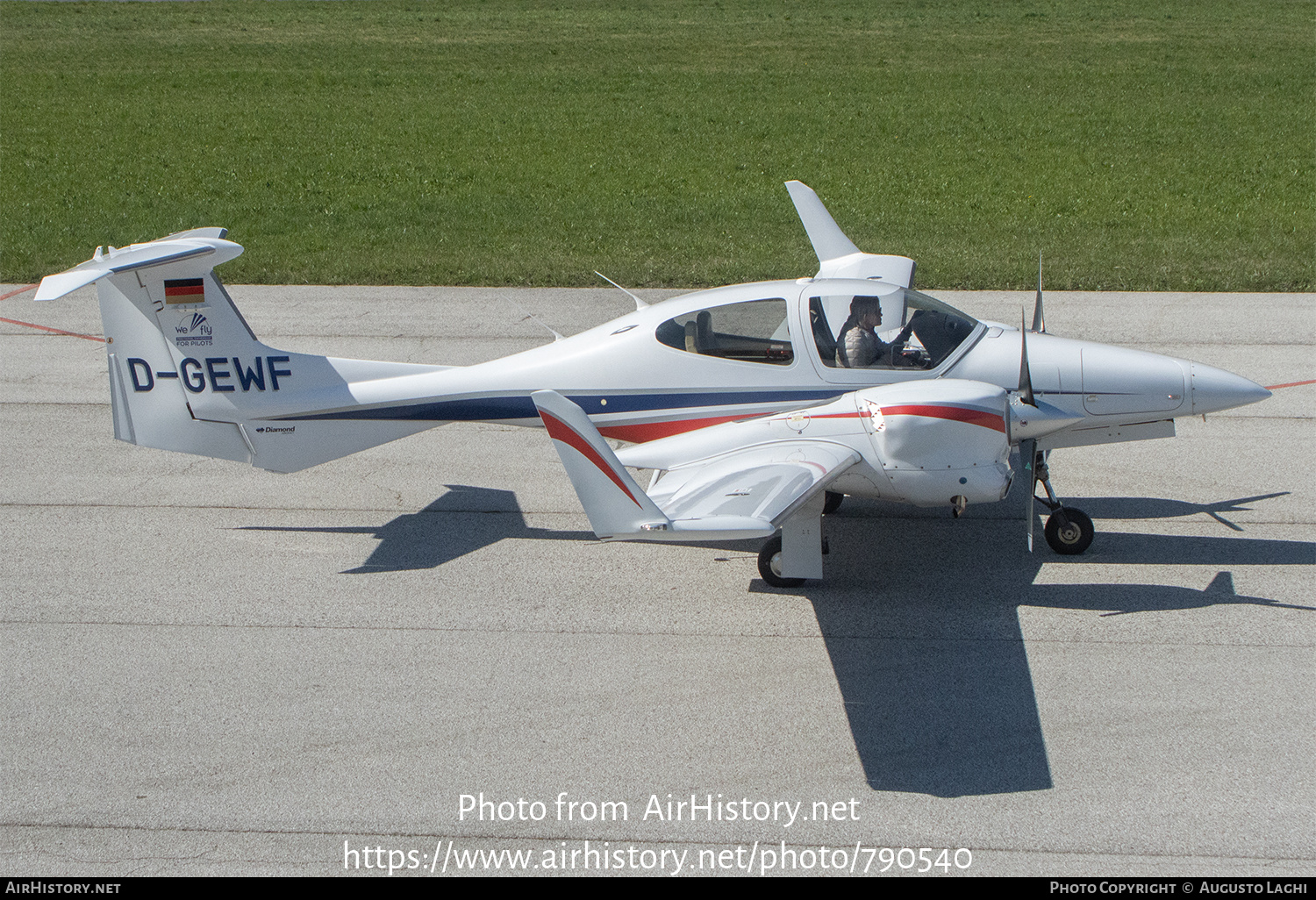 Aircraft Photo of D-GEWF | Diamond DA42 Twin Star | WeFly | AirHistory.net #790540