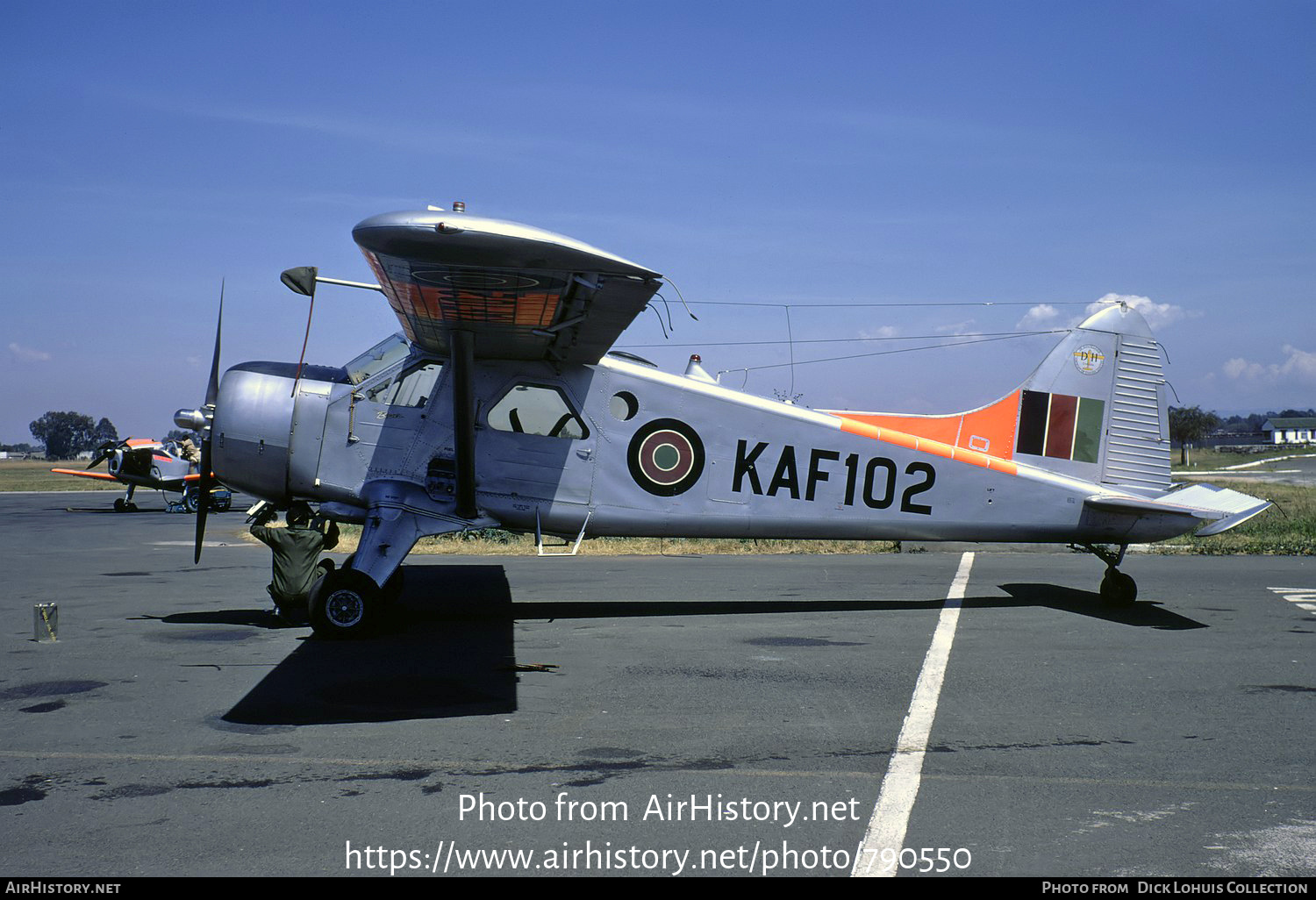 Aircraft Photo of KAF 102 | De Havilland Canada DHC-2 Beaver Mk1 | Kenya - Air Force | AirHistory.net #790550