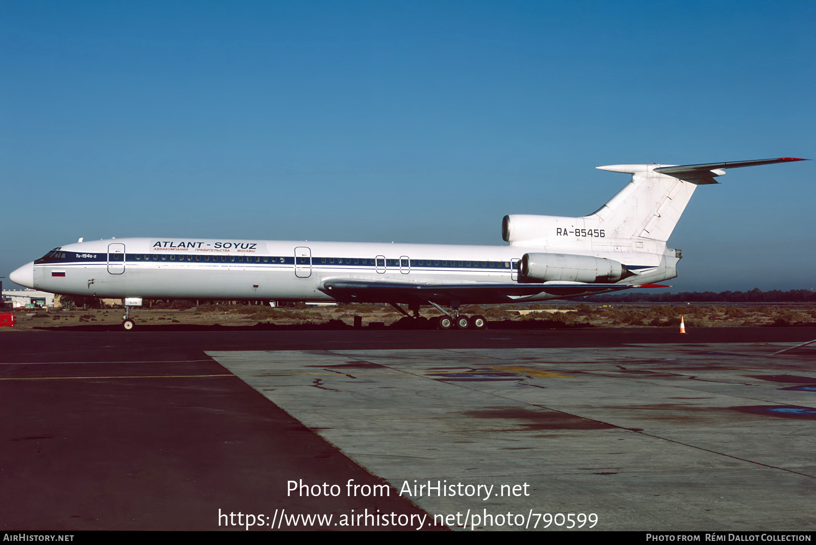 Aircraft Photo of RA-85456 | Tupolev Tu-154B-2 | Atlant-Soyuz Airlines | AirHistory.net #790599