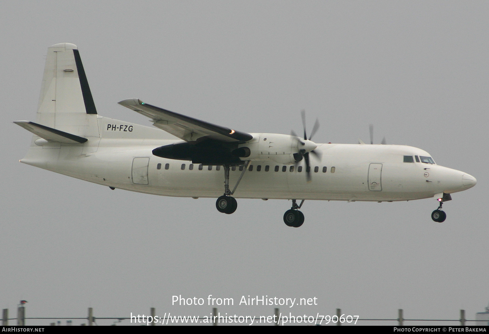 Aircraft Photo of PH-FZG | Fokker 50 | AirHistory.net #790607