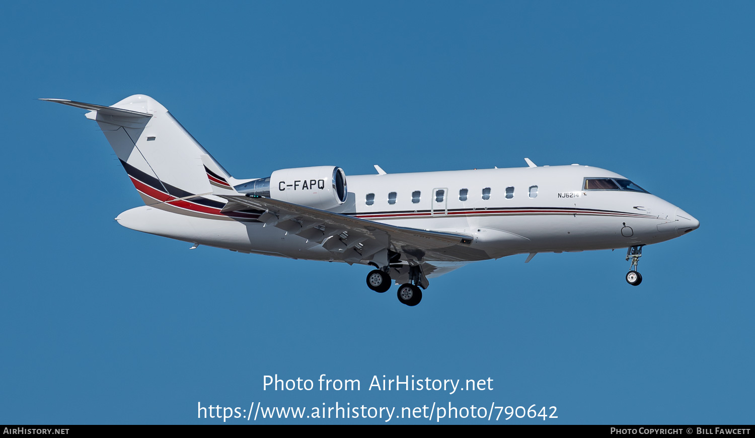 Aircraft Photo of C-FAPQ | Bombardier Challenger 650 (CL-600-2B16) | AirHistory.net #790642