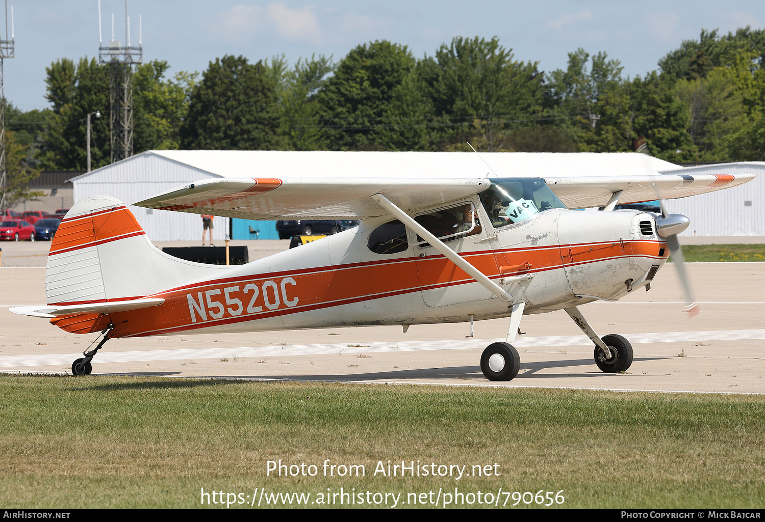 Aircraft Photo of N5520C | Cessna 170A | AirHistory.net #790656