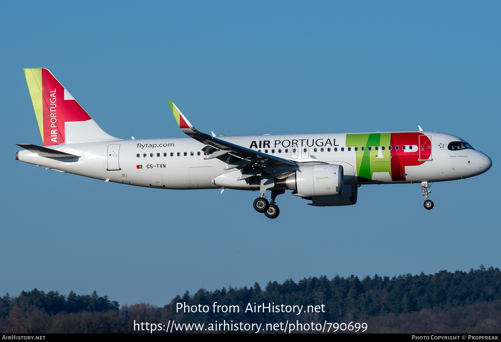 Aircraft Photo of CS-TVN | Airbus A320-251N | TAP Air Portugal | AirHistory.net #790699