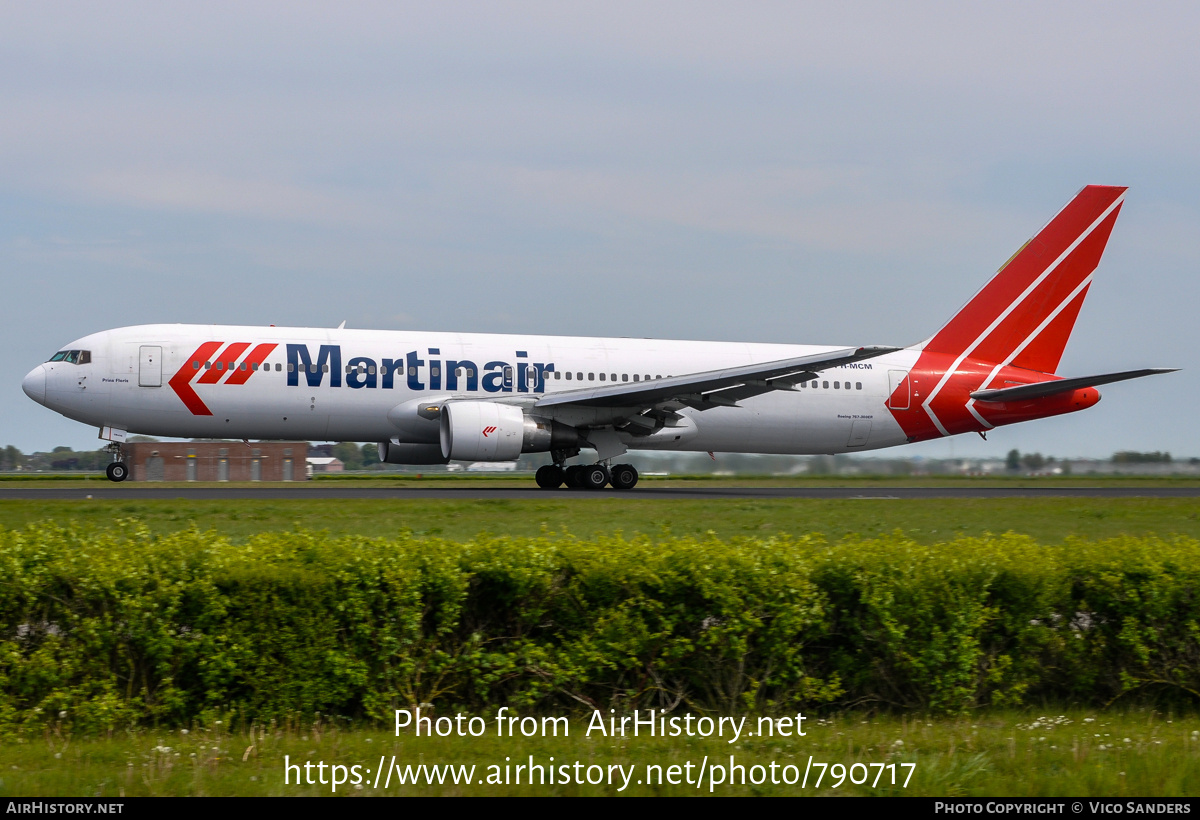 Aircraft Photo of PH-MCM | Boeing 767-31A/ER | Martinair | AirHistory.net #790717