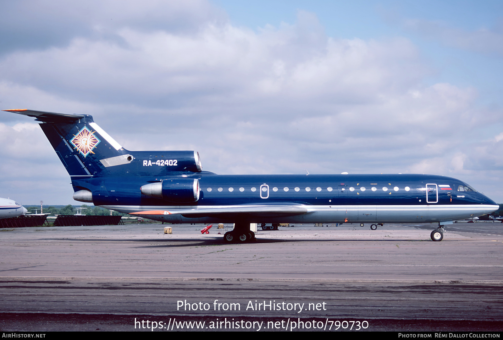 Aircraft Photo of RA-42402 | Yakovlev Yak-42D | Yak Service | AirHistory.net #790730