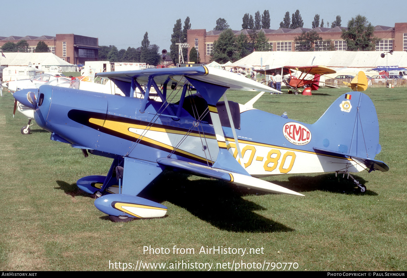 Aircraft Photo of OO-80 | EAA Super Acro Sport | AirHistory.net #790770