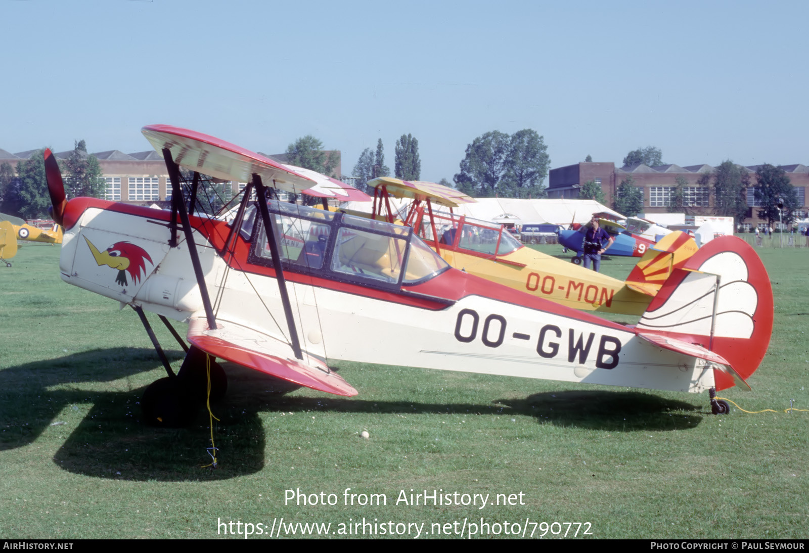 Aircraft Photo of OO-GWB | Stampe-Vertongen SV-4B | AirHistory.net #790772