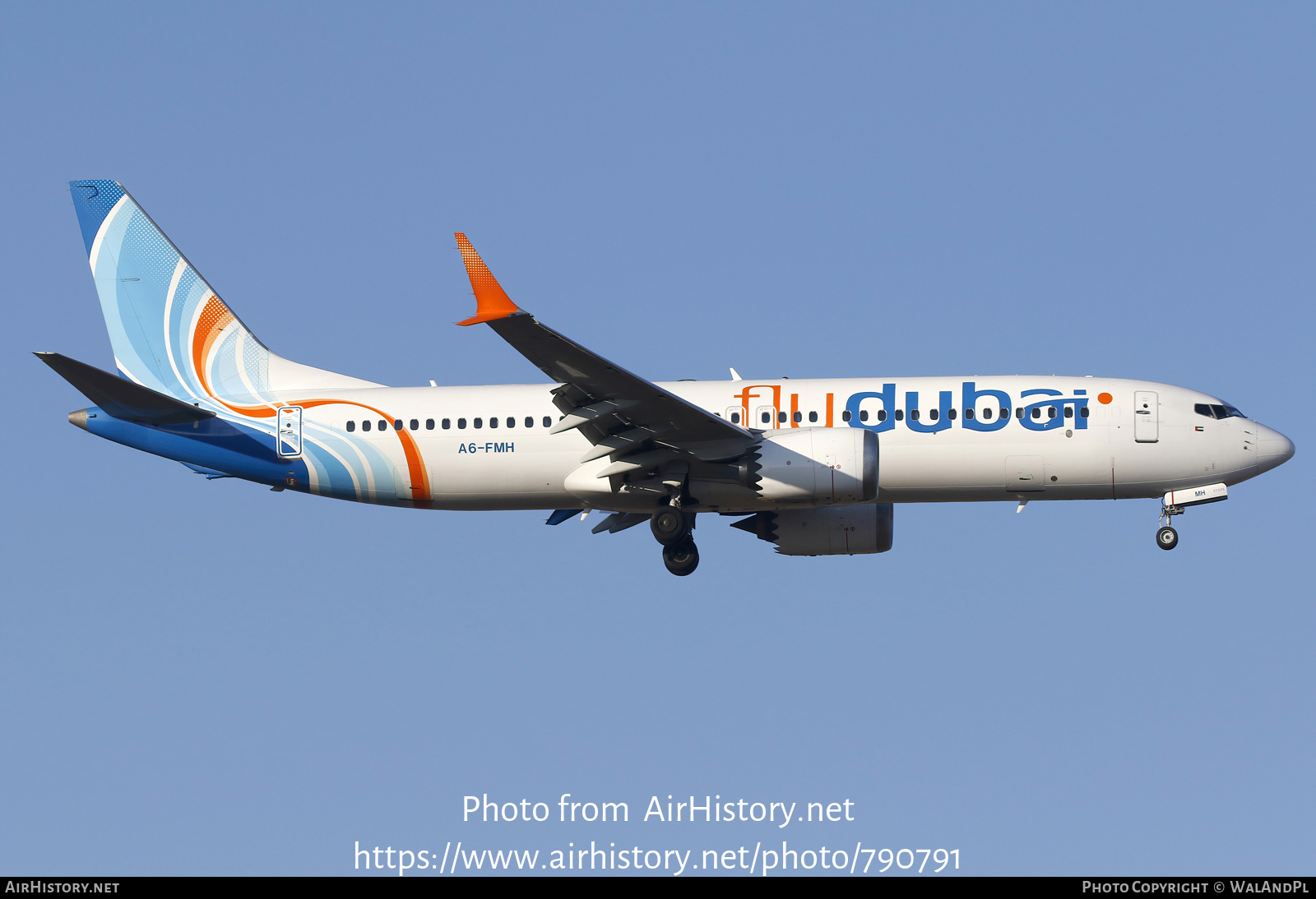 Aircraft Photo of A6-FMH | Boeing 737-8 Max 8 | Flydubai | AirHistory.net #790791