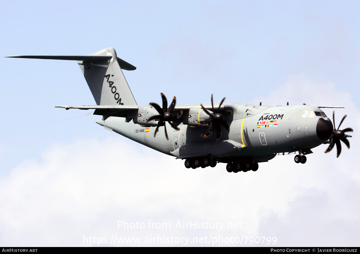 Aircraft Photo of EC-406 | Airbus A400M Atlas | Airbus | AirHistory.net #790799