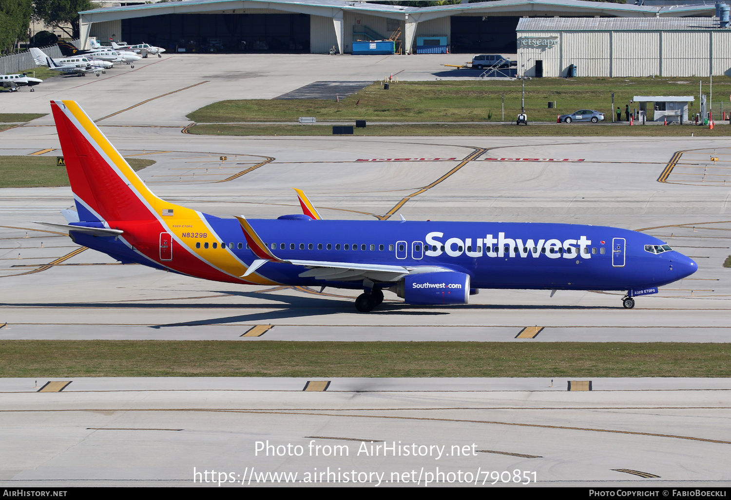 Aircraft Photo of N8329B | Boeing 737-8H4 | Southwest Airlines | AirHistory.net #790851