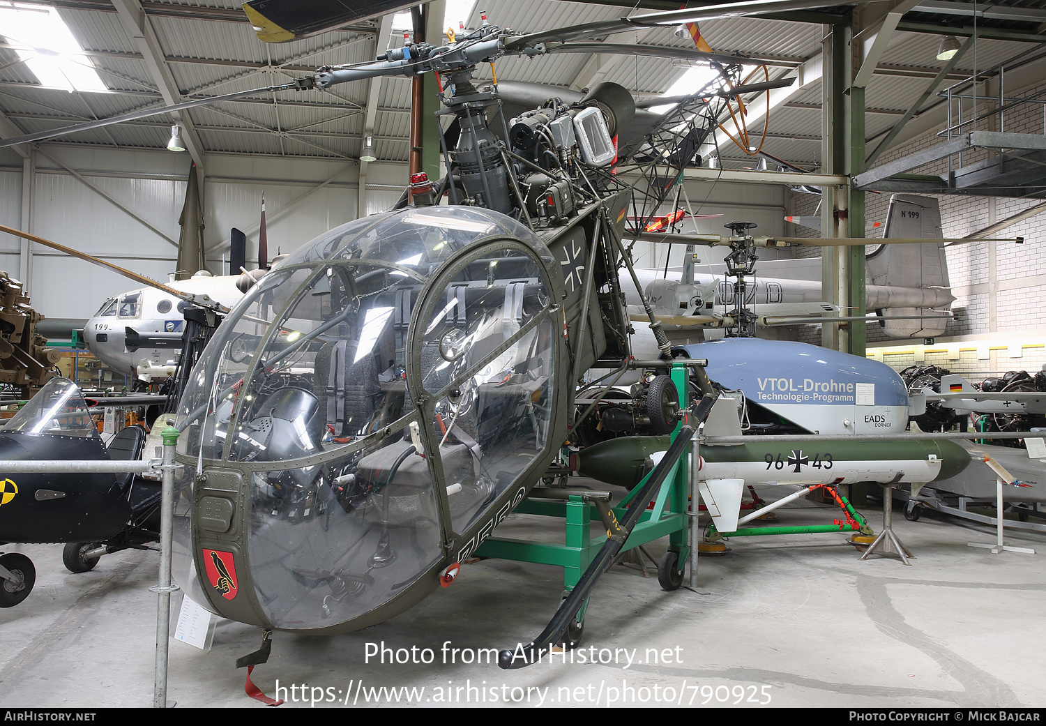 Aircraft Photo of 7552 | Sud-Est SE-3130 Alouette II | Germany - Air Force | AirHistory.net #790925