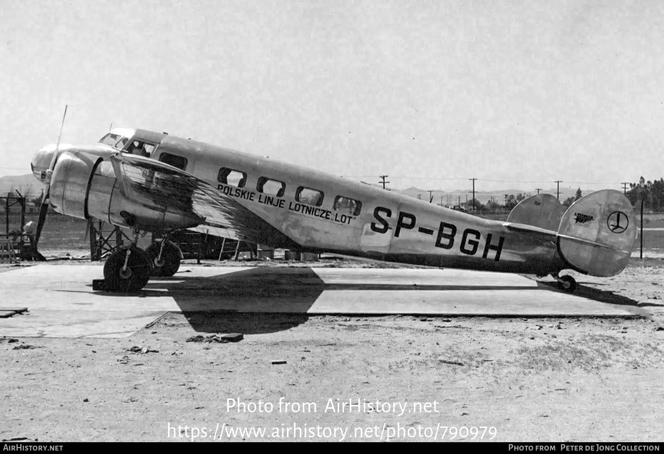 Aircraft Photo of SP-BGH | Lockheed 10-A Electra | Polskie Linie Lotnicze - LOT | AirHistory.net #790979