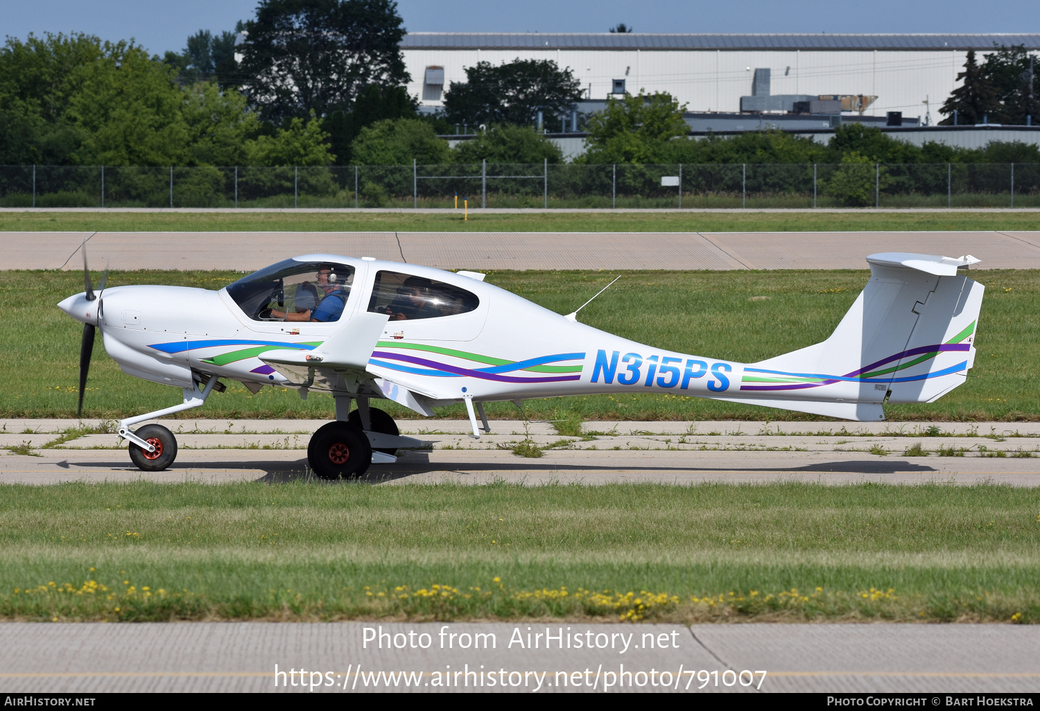 Aircraft Photo of N315PS | Diamond DA40 NG Diamond Star | AirHistory.net #791007