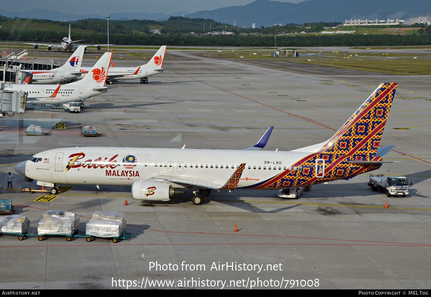 Aircraft Photo of 9M-LND | Boeing 737-800 | Batik Air Malaysia | AirHistory.net #791008