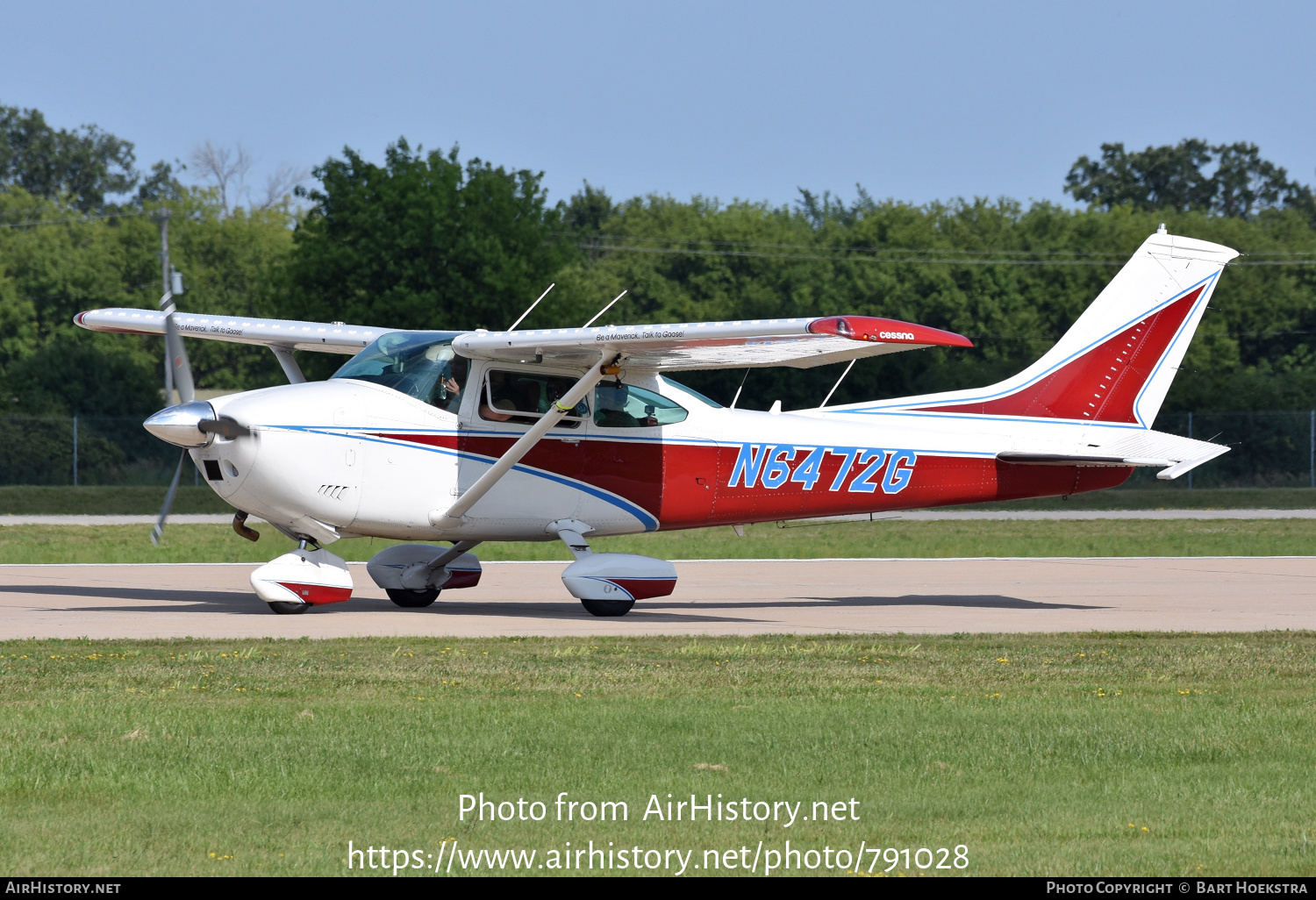 Aircraft Photo of N6472G | Cessna 182P | AirHistory.net #791028