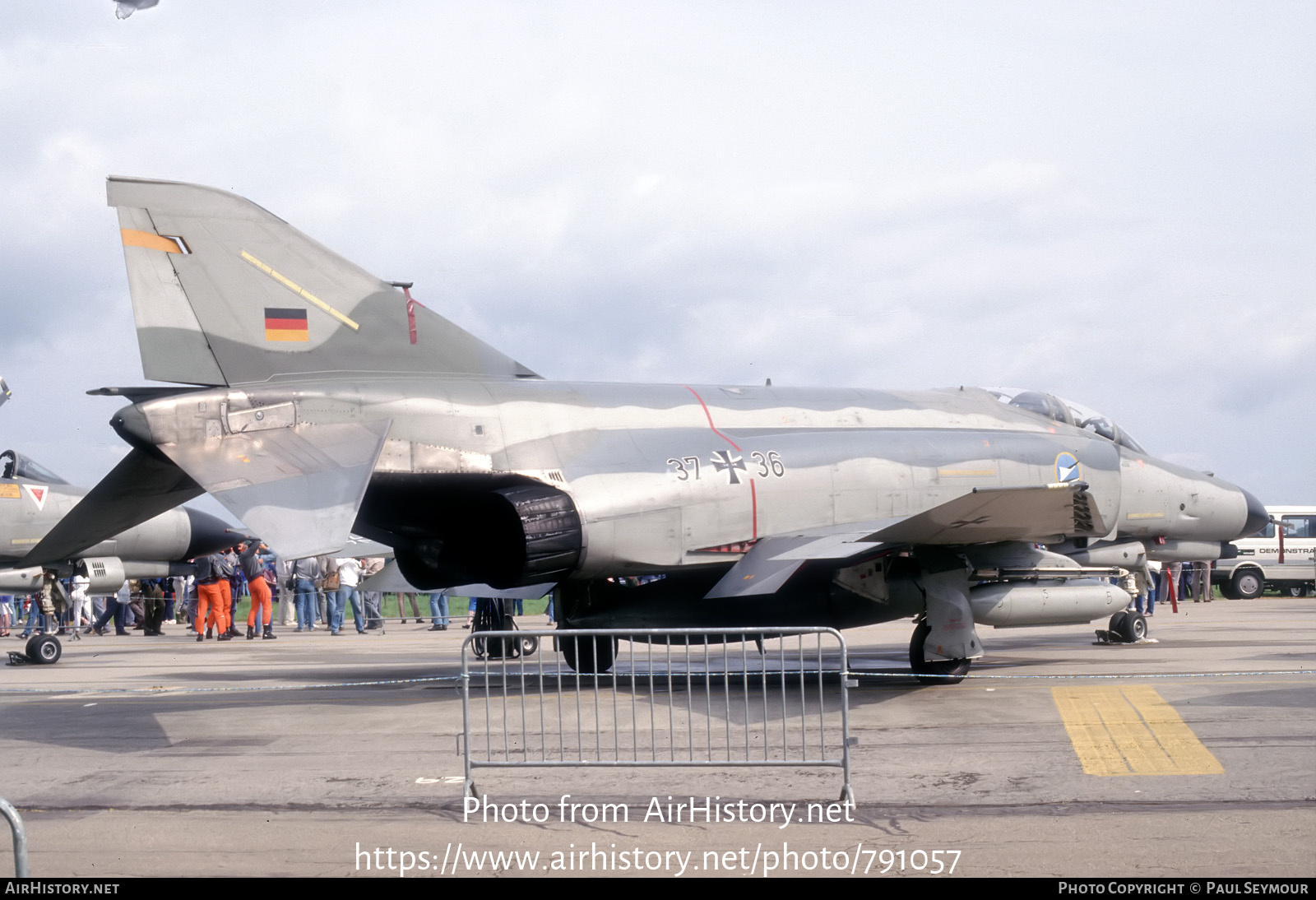 Aircraft Photo of 3736 | McDonnell Douglas F-4F Phantom II | Germany - Air Force | AirHistory.net #791057