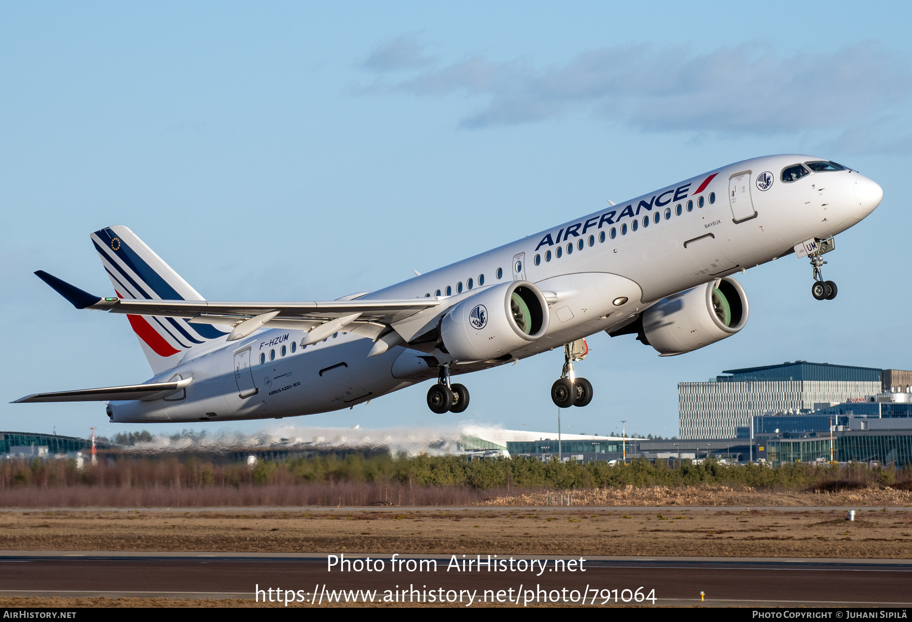 Aircraft Photo of F-HZUM | Airbus A220-371 (BD-500-1A11) | Air France | AirHistory.net #791064