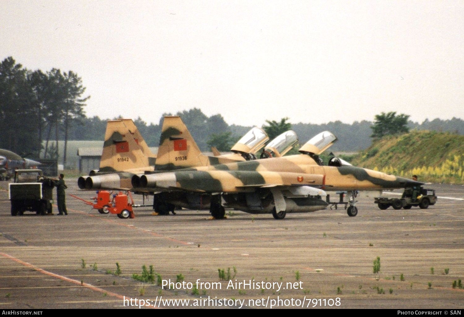 Aircraft Photo of 91936 | Northrop F-5E Tiger II | Morocco - Air Force | AirHistory.net #791108