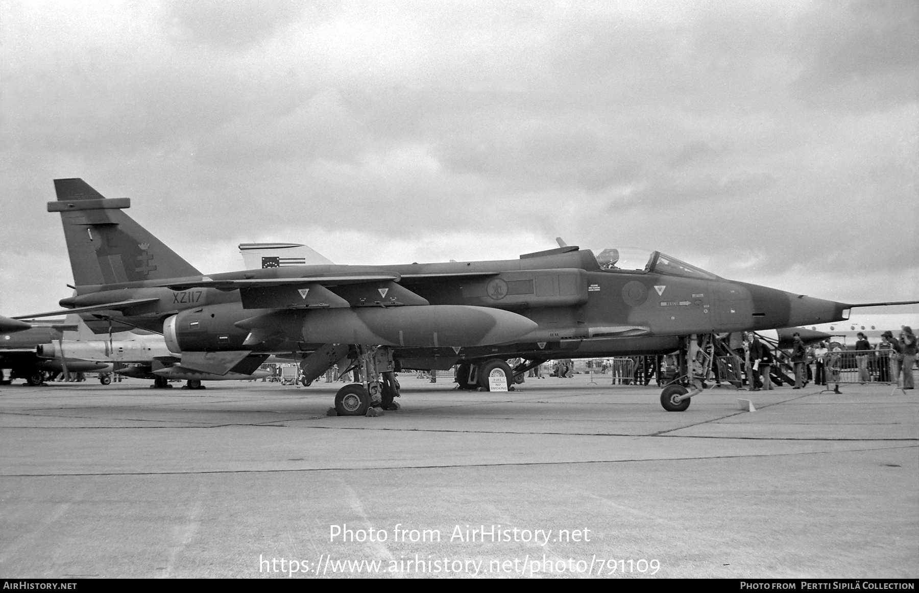 Aircraft Photo of XZ117 | Sepecat Jaguar GR1 | UK - Air Force | AirHistory.net #791109