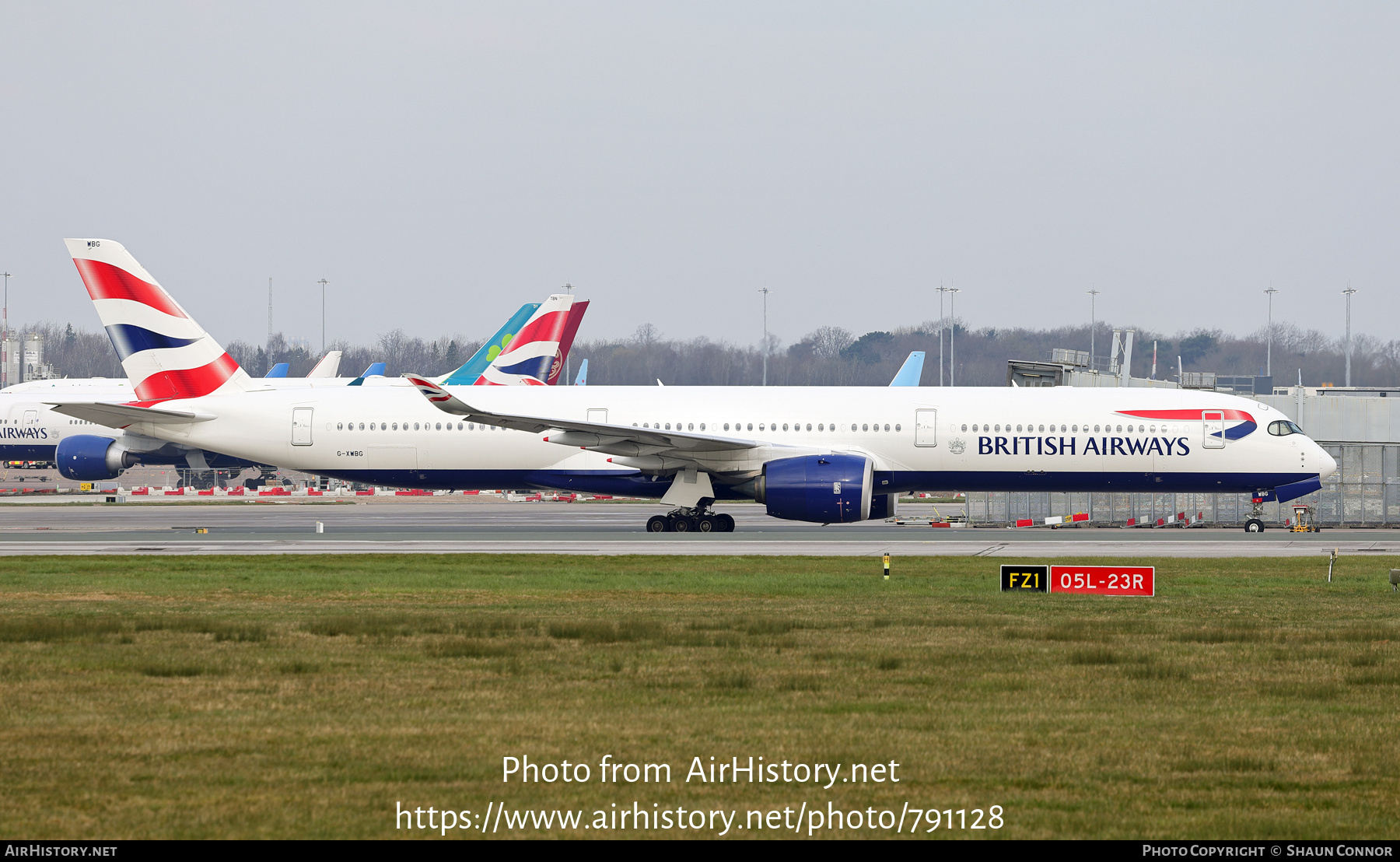 Aircraft Photo of G-XWBG | Airbus A350-1041 | British Airways | AirHistory.net #791128