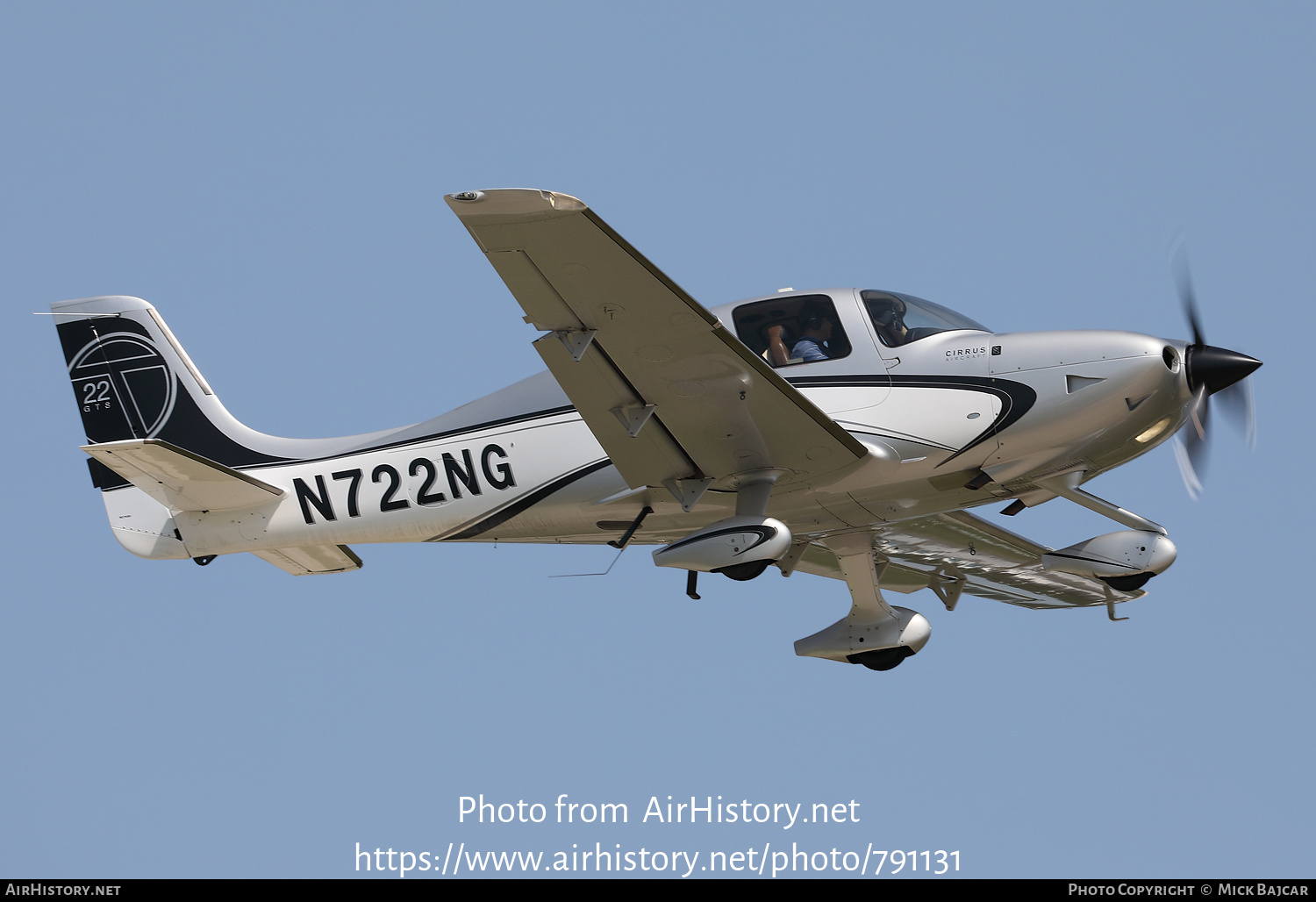 Aircraft Photo of N722NG | Cirrus SR-22T G5-GTS | AirHistory.net #791131