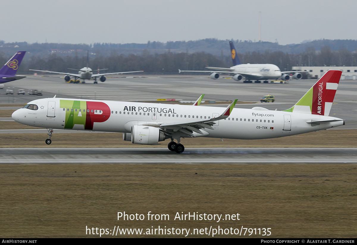 Aircraft Photo of CS-TXK | Airbus A321-251NX | TAP Air Portugal | AirHistory.net #791135