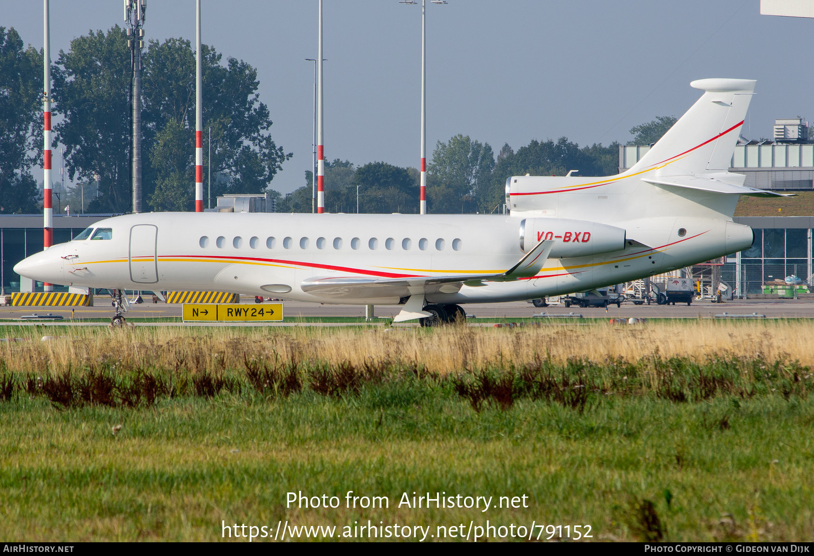 Aircraft Photo of VQ-BXD | Dassault Falcon 8X | AirHistory.net #791152