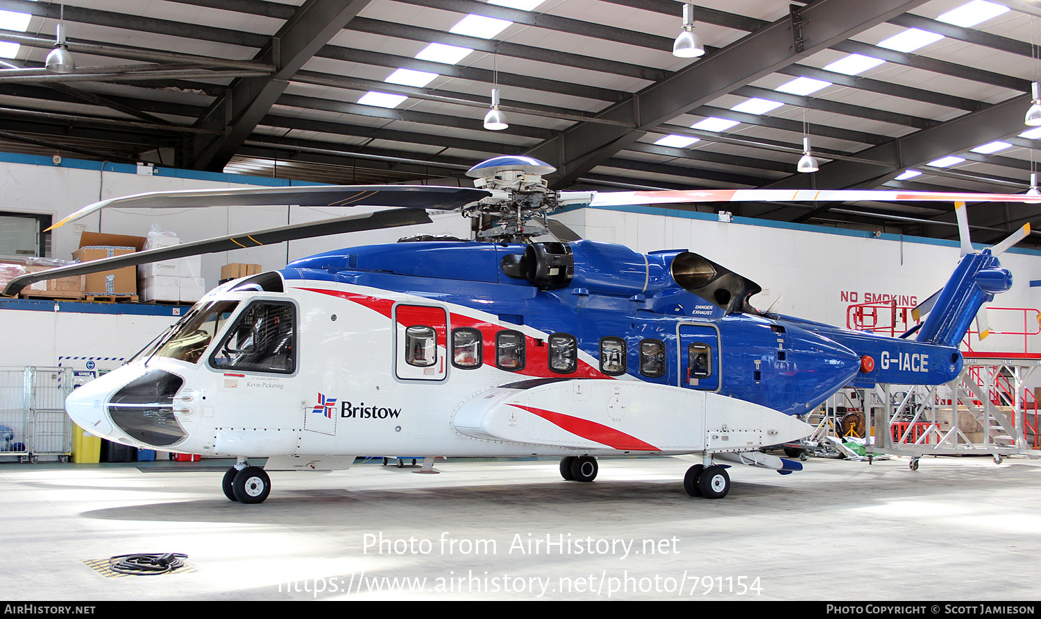 Aircraft Photo of G-IACE | Sikorsky S-92A | Bristow Helicopters | AirHistory.net #791154