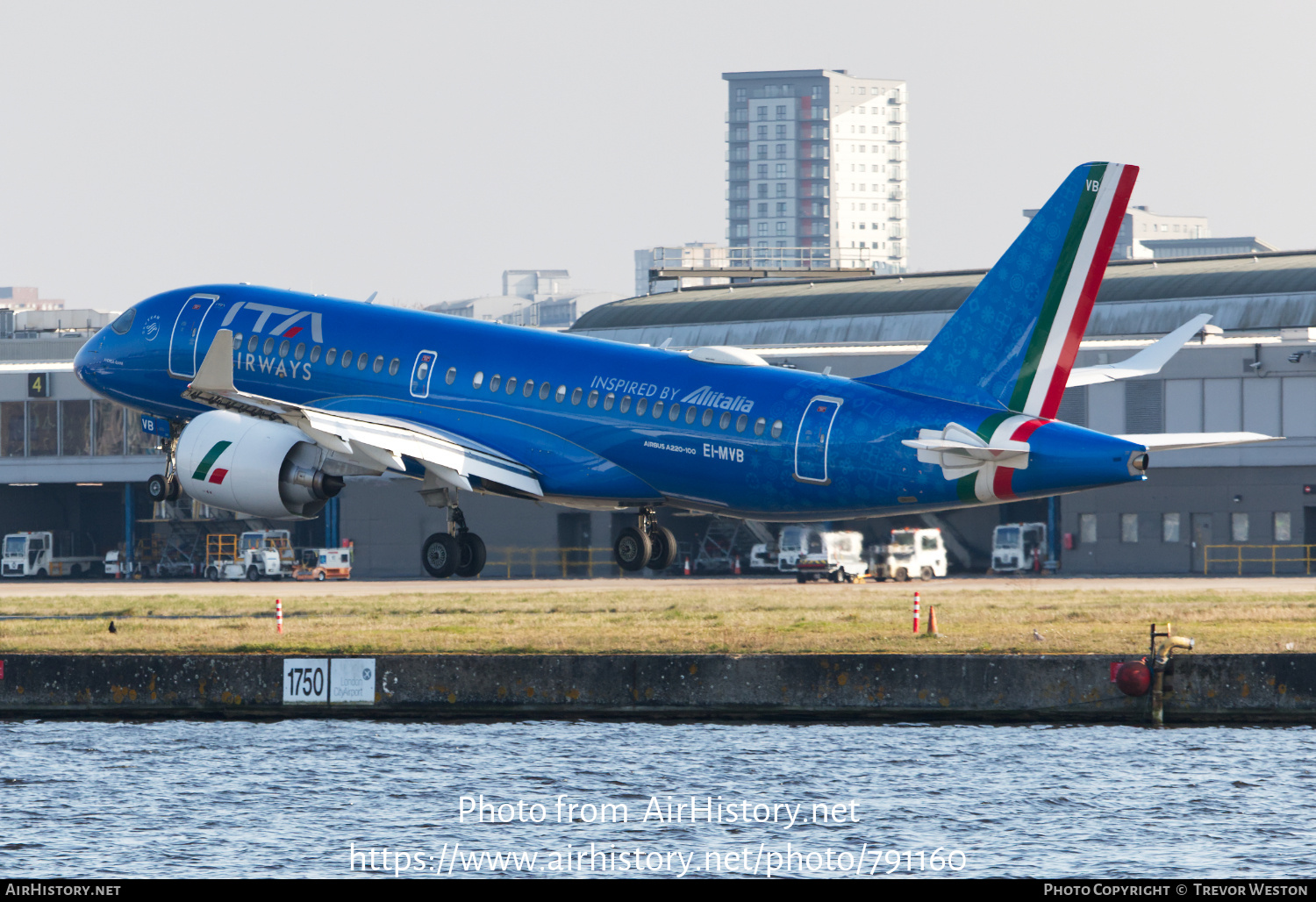 Aircraft Photo of EI-MVB | Airbus A220-100 (BD-500-1A10) | ITA Airways | AirHistory.net #791160