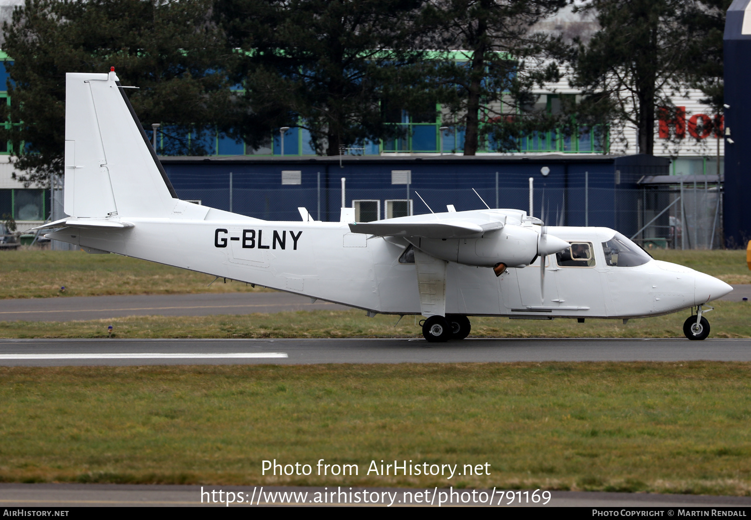 Aircraft Photo of G-BLNY | Britten-Norman BN-2 Islander | AirHistory.net #791169