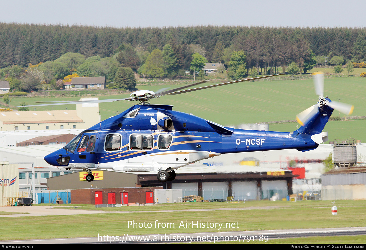 Aircraft Photo of G-MCSF | Airbus Helicopters H-175B | Babcock International | AirHistory.net #791189