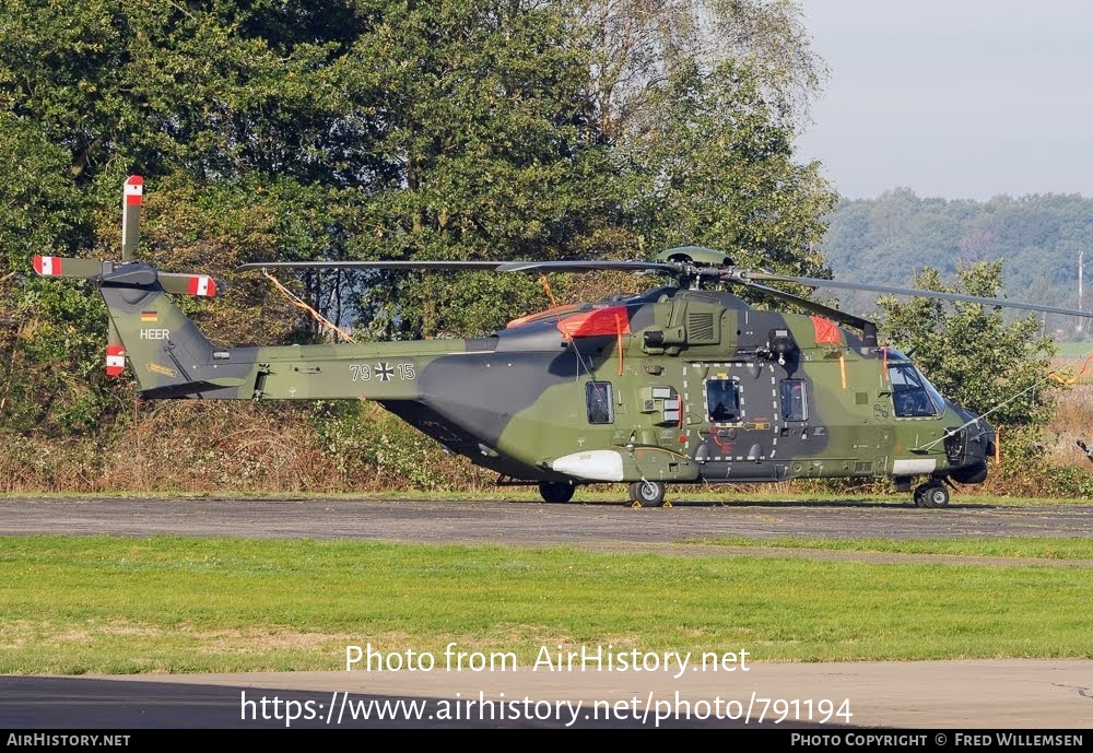 Aircraft Photo of 7915 | NHI NH90 TTH | Germany - Army | AirHistory.net #791194