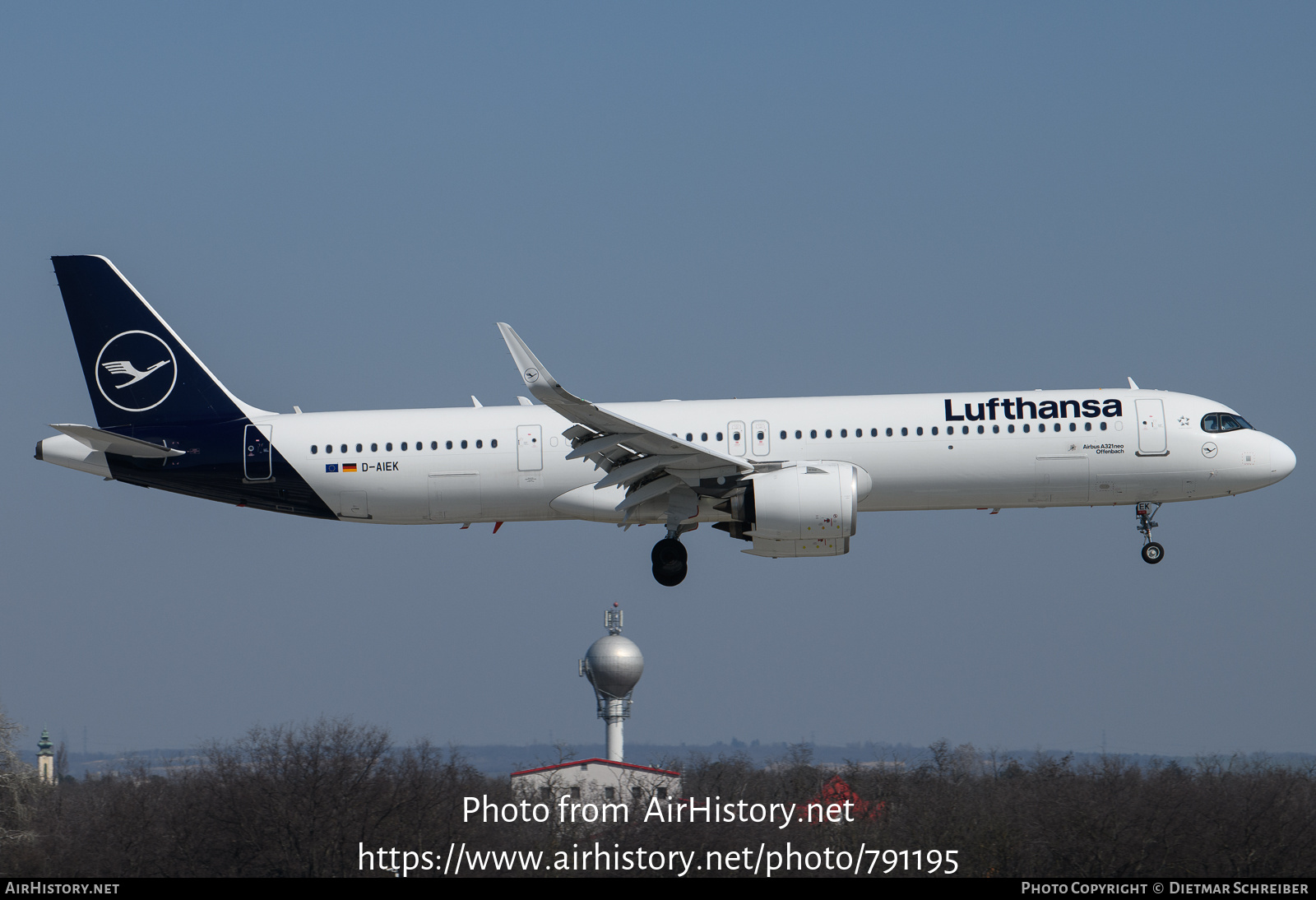 Aircraft Photo of D-AIEK | Airbus A321-271N | Lufthansa | AirHistory.net #791195