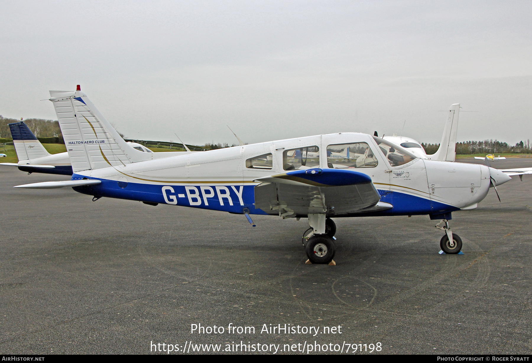 Aircraft Photo of G-BPRY | Piper PA-28-161 Cherokee Warrior II | Halton Aero Club | AirHistory.net #791198