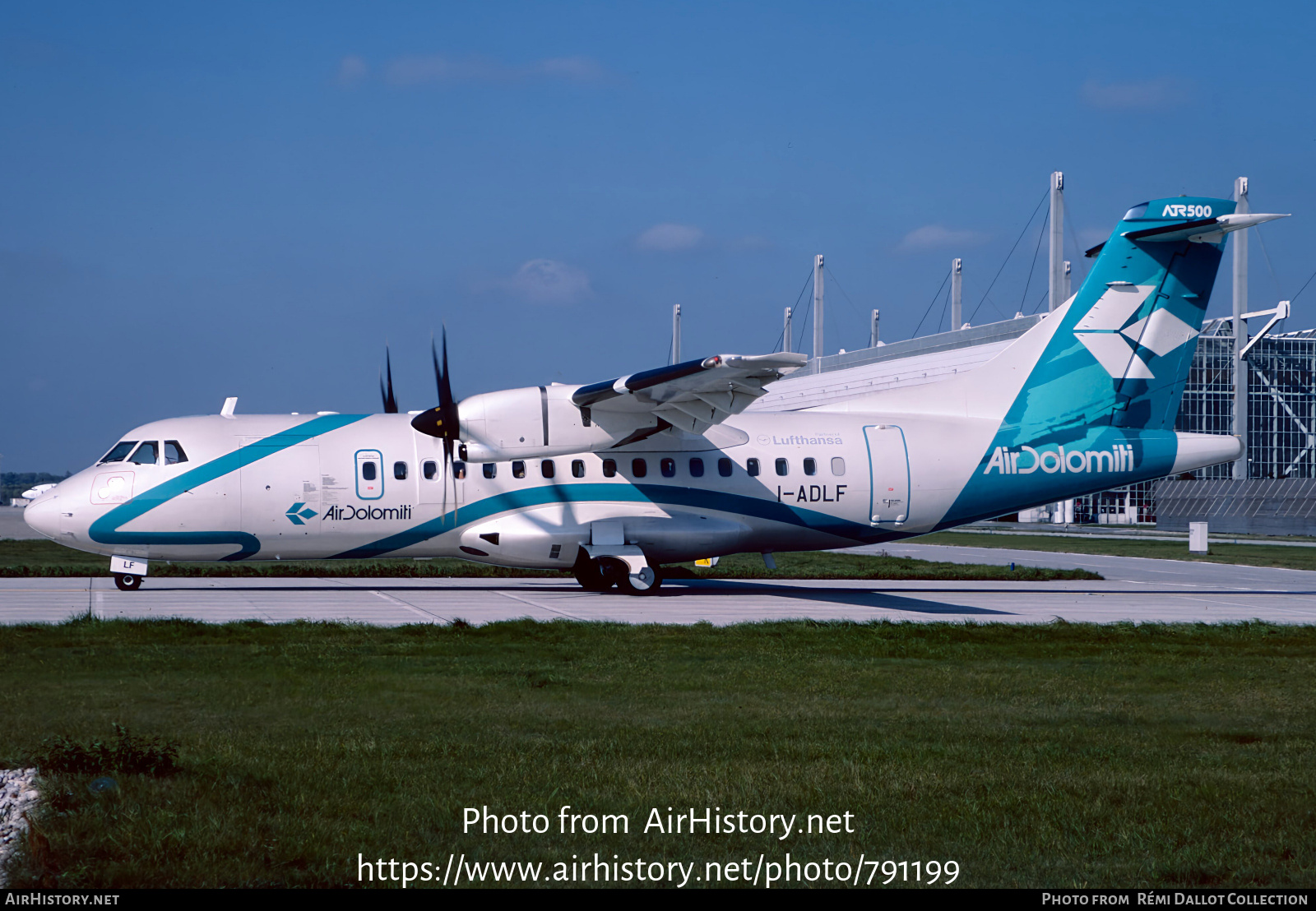 Aircraft Photo of I-ADLF | ATR ATR-42-500 | Air Dolomiti | AirHistory.net #791199