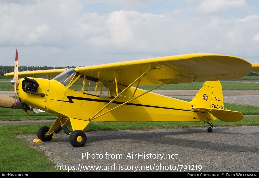 Aircraft Photo of N70889 / NC70889 | Piper J-3C-65 Cub | AirHistory.net #791219