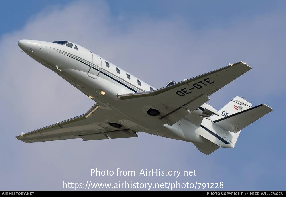 Aircraft Photo of OE-GTE | Cessna 560XL Citation XLS+ | AirHistory.net #791228