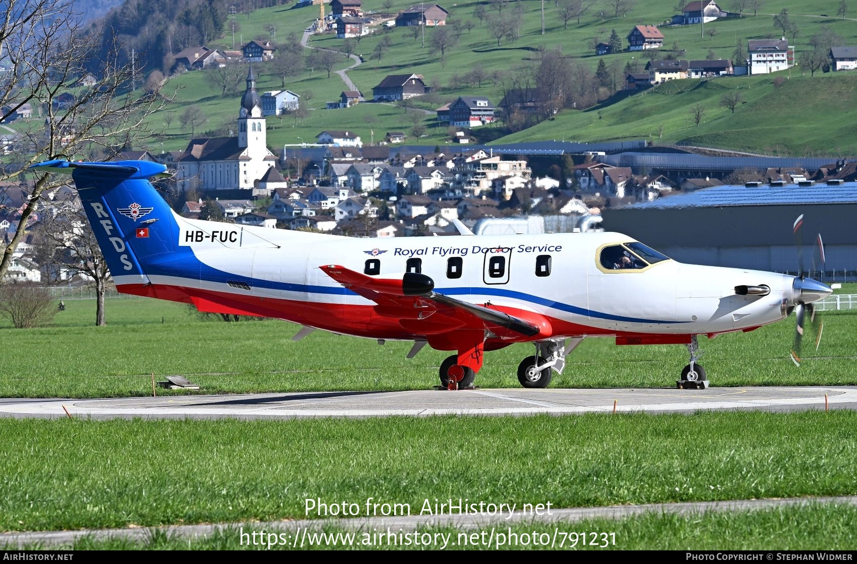 Aircraft Photo of HB-FUC | Pilatus PC-12G | Royal Flying Doctor Service - RFDS | AirHistory.net #791231