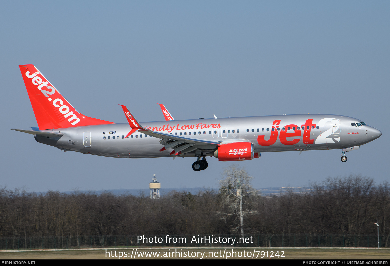 Aircraft Photo of G-JZHP | Boeing 737-8MG | Jet2 | AirHistory.net #791242