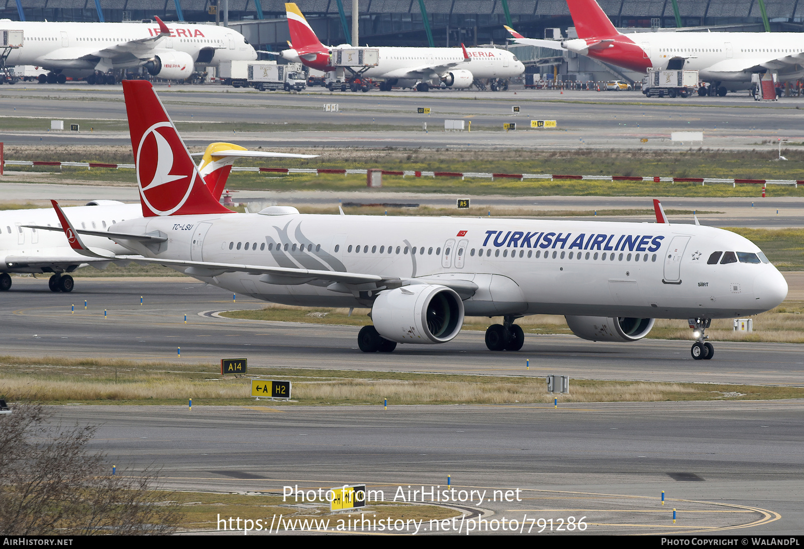 Aircraft Photo of TC-LSU | Airbus A321-271NX | Turkish Airlines | AirHistory.net #791286