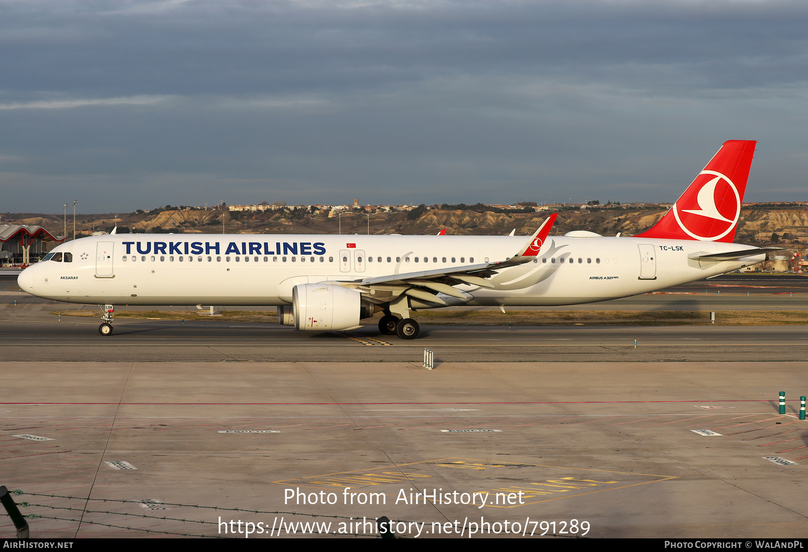 Aircraft Photo of TC-LSK | Airbus A321-271NX | Turkish Airlines | AirHistory.net #791289