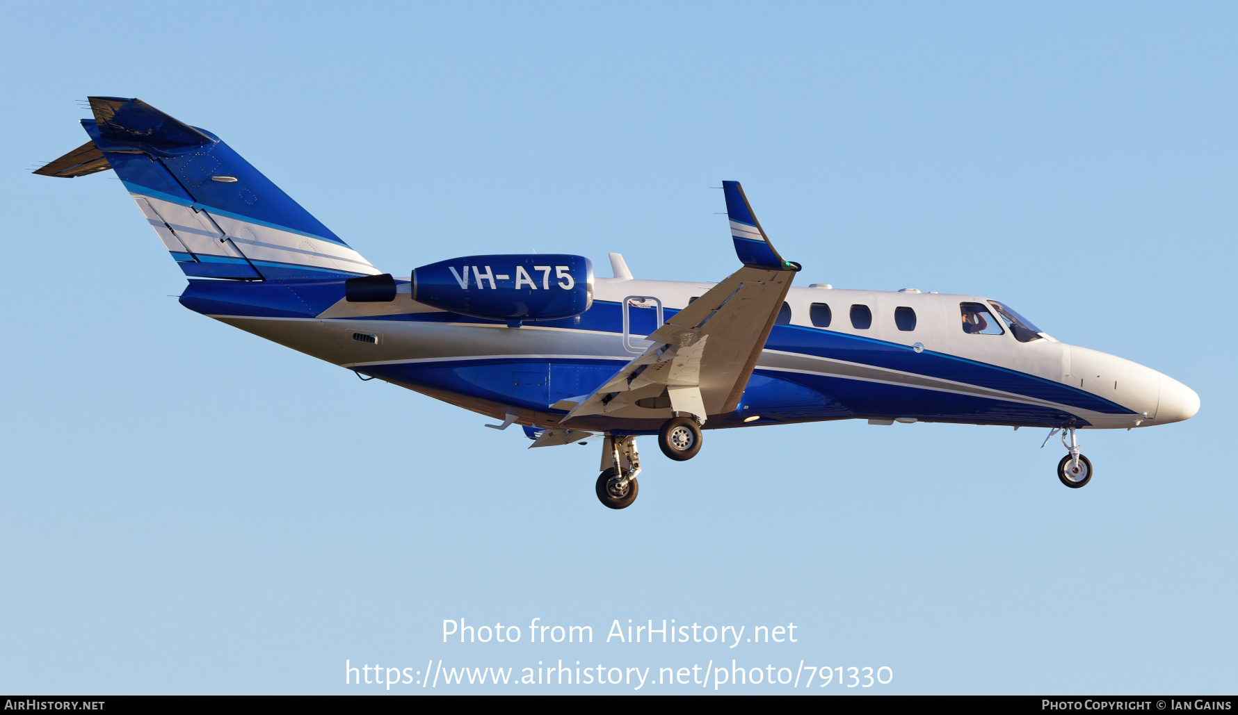 Aircraft Photo of VH-A75 | Cessna 525A CitationJet CJ2 | AirHistory.net #791330