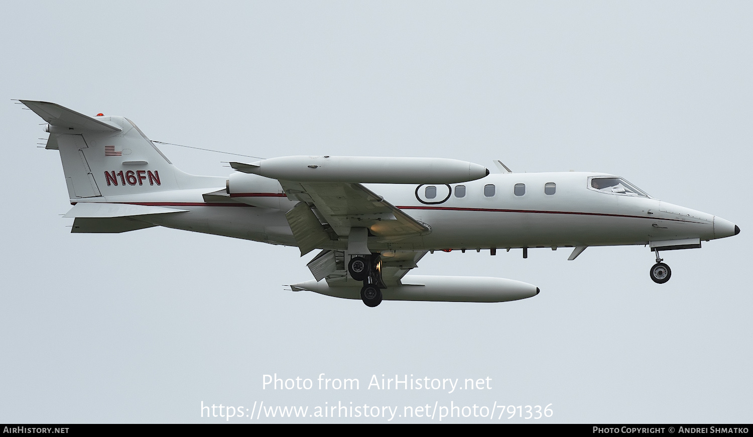 Aircraft Photo of N16FN | Gates Learjet 35A | AirHistory.net #791336