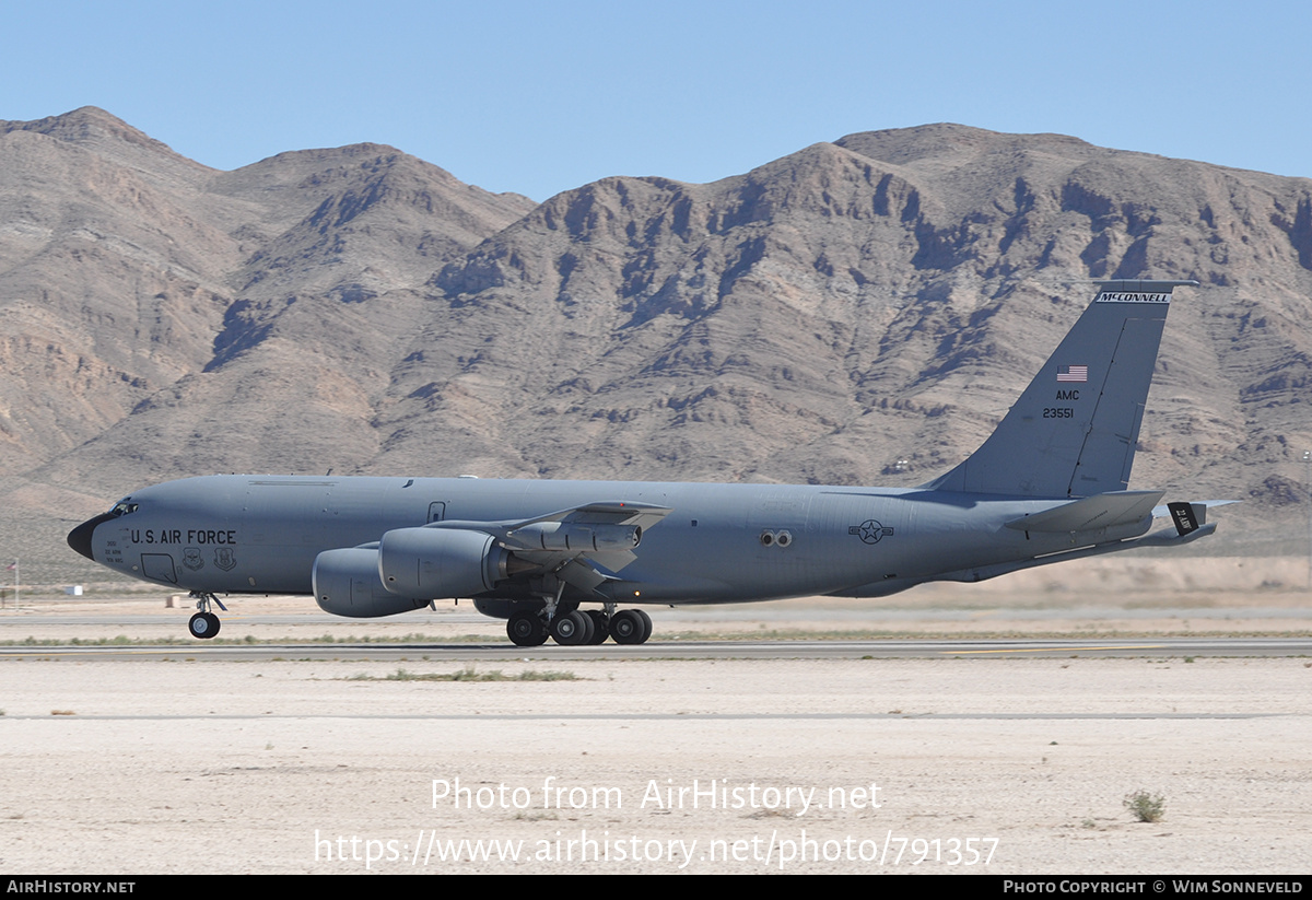 Aircraft Photo of 62-3551 / 23551 | Boeing KC-135R Stratotanker | USA - Air Force | AirHistory.net #791357