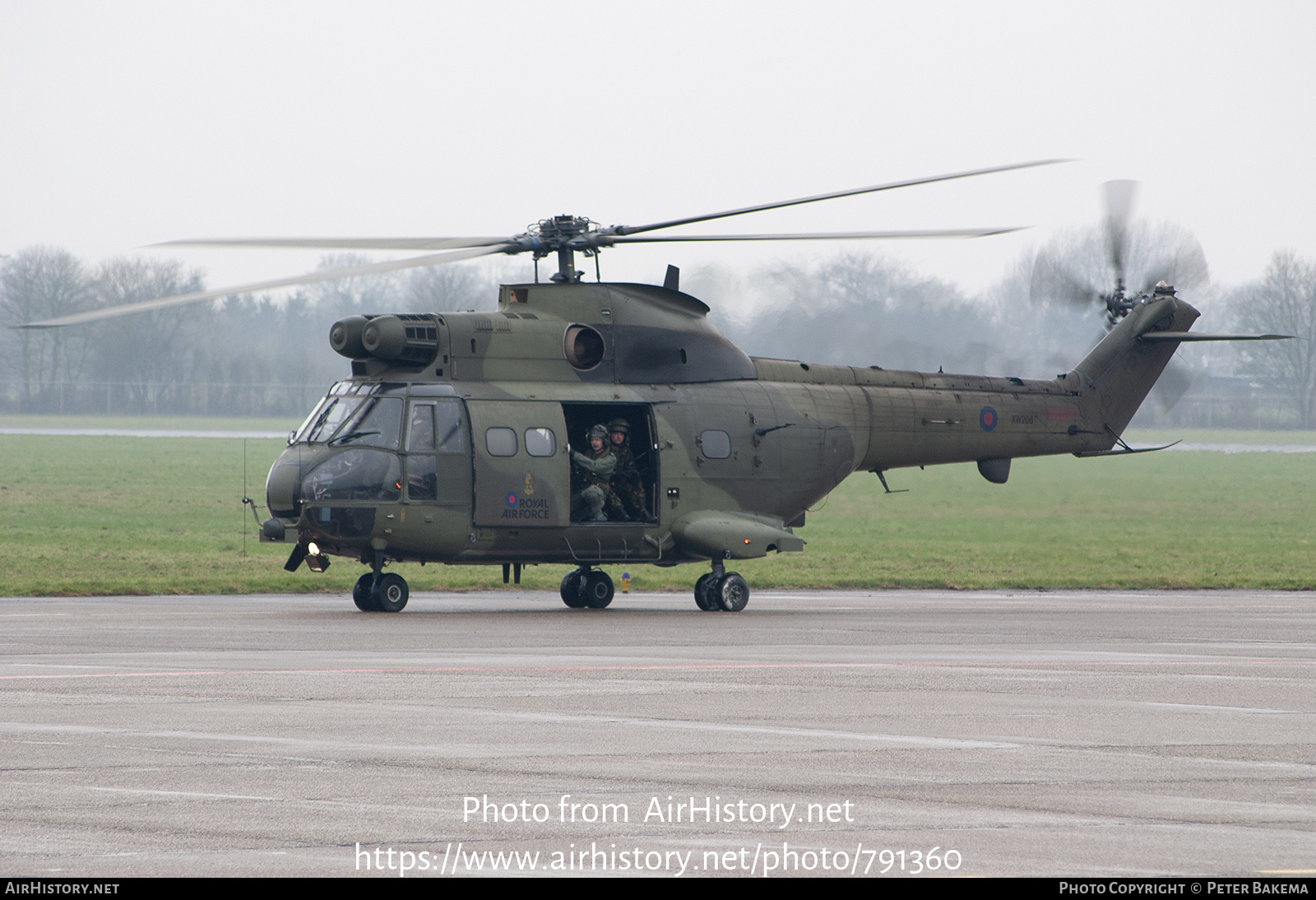 Aircraft Photo of XW208 | Aerospatiale SA-330E Puma HC1 | UK - Air Force | AirHistory.net #791360