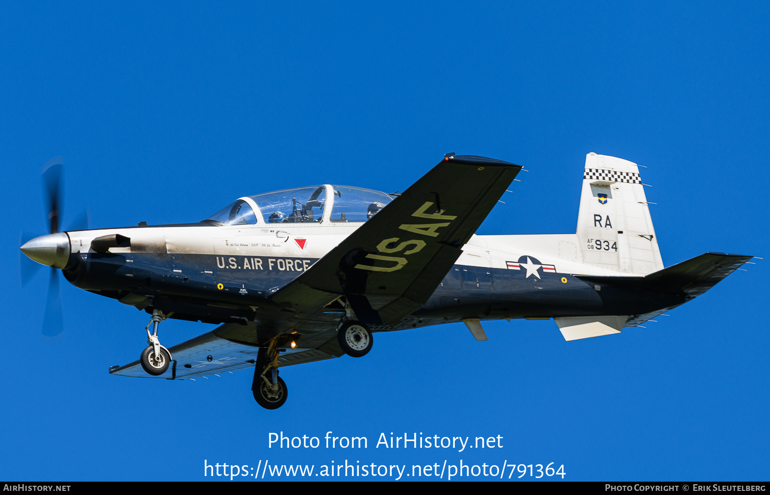 Aircraft Photo of 08-3934 / AF08-934 | Hawker Beechcraft T-6A Texan II | USA - Air Force | AirHistory.net #791364