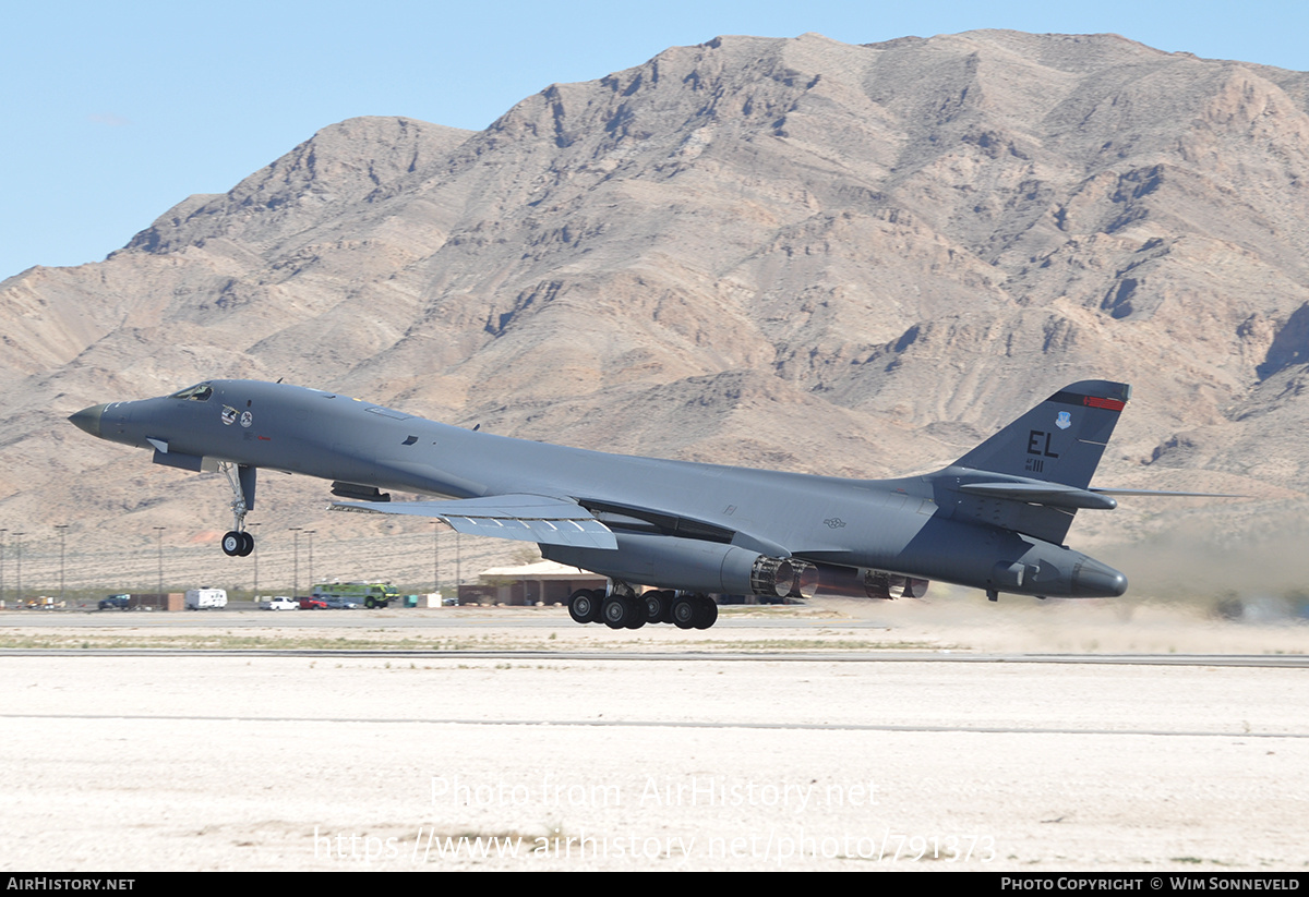 Aircraft Photo of 86-0111 / AF86-111 | Rockwell B-1B Lancer | USA - Air Force | AirHistory.net #791373