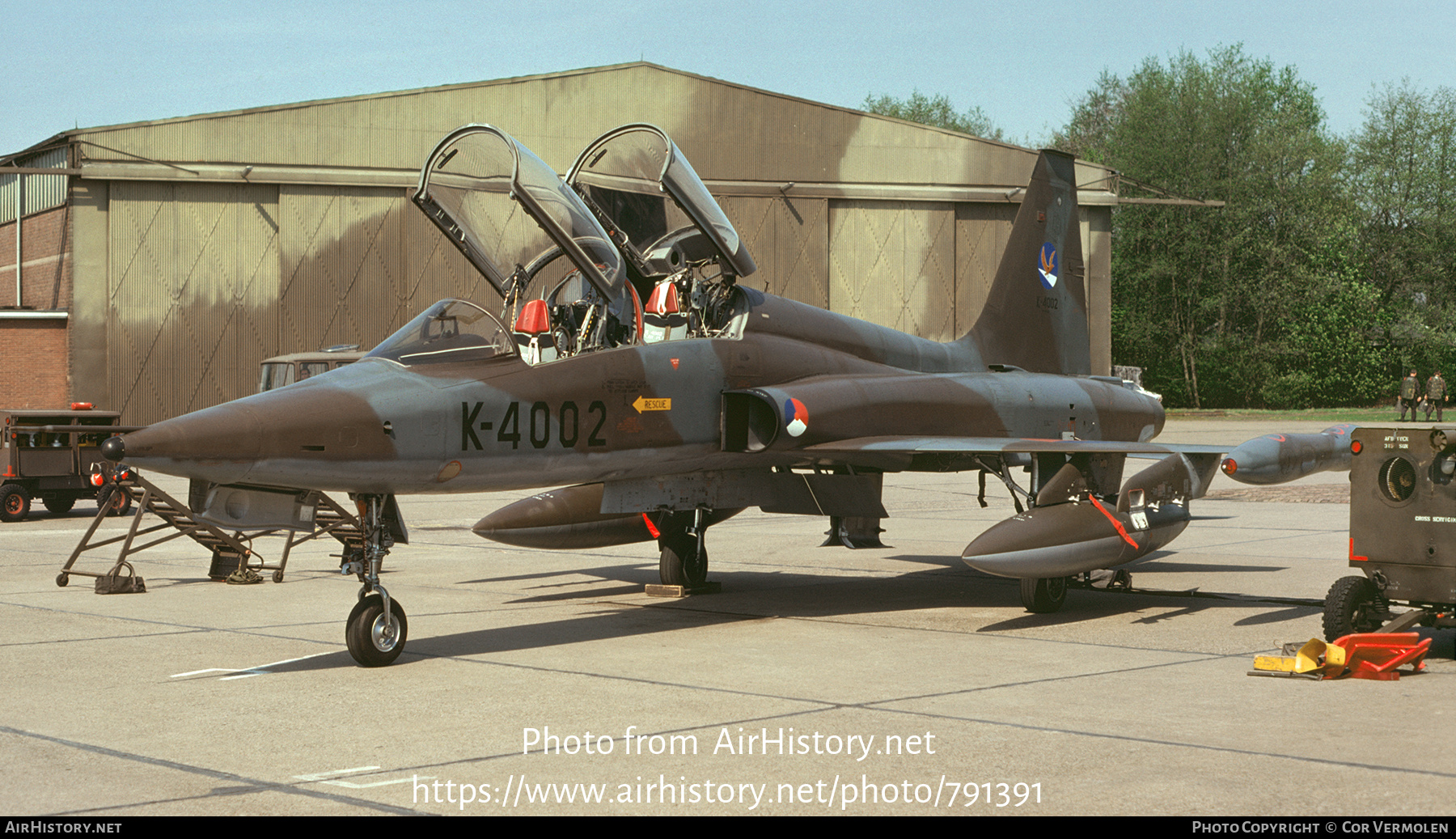 Aircraft Photo of K-4002 | Canadair NF-5B | Netherlands - Air Force | AirHistory.net #791391